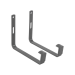 green basics wandhalter metall anthrazit